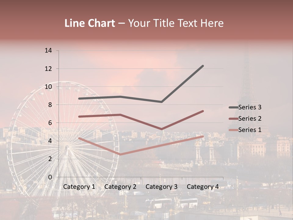 Ferris Wheel In Paris PowerPoint Template