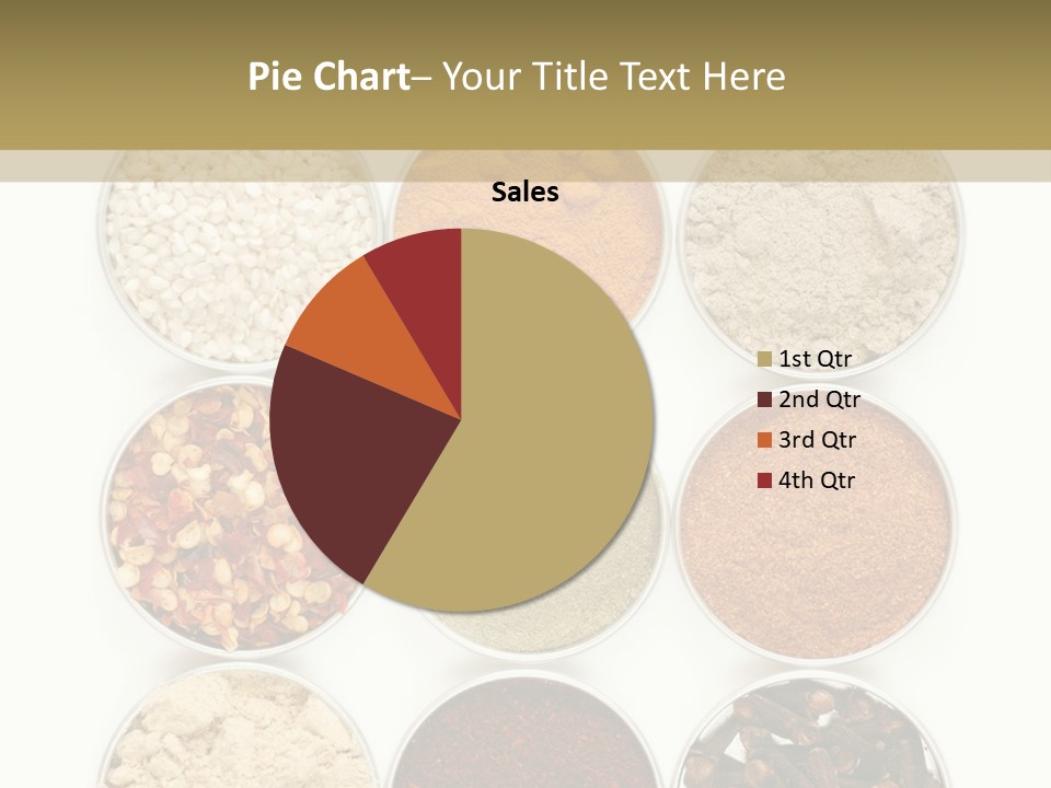 Flakes Metal Dill PowerPoint Template