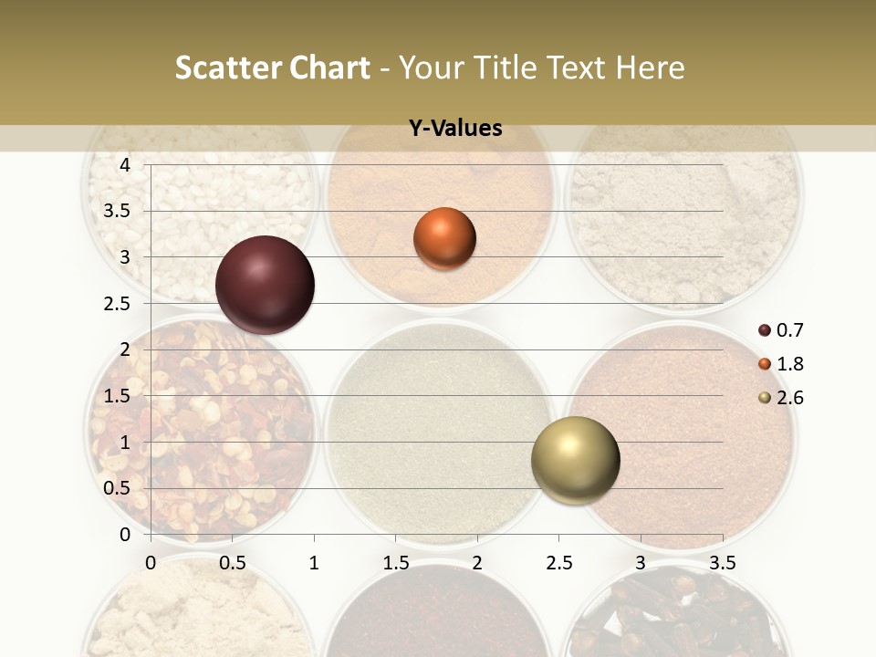 Flakes Metal Dill PowerPoint Template