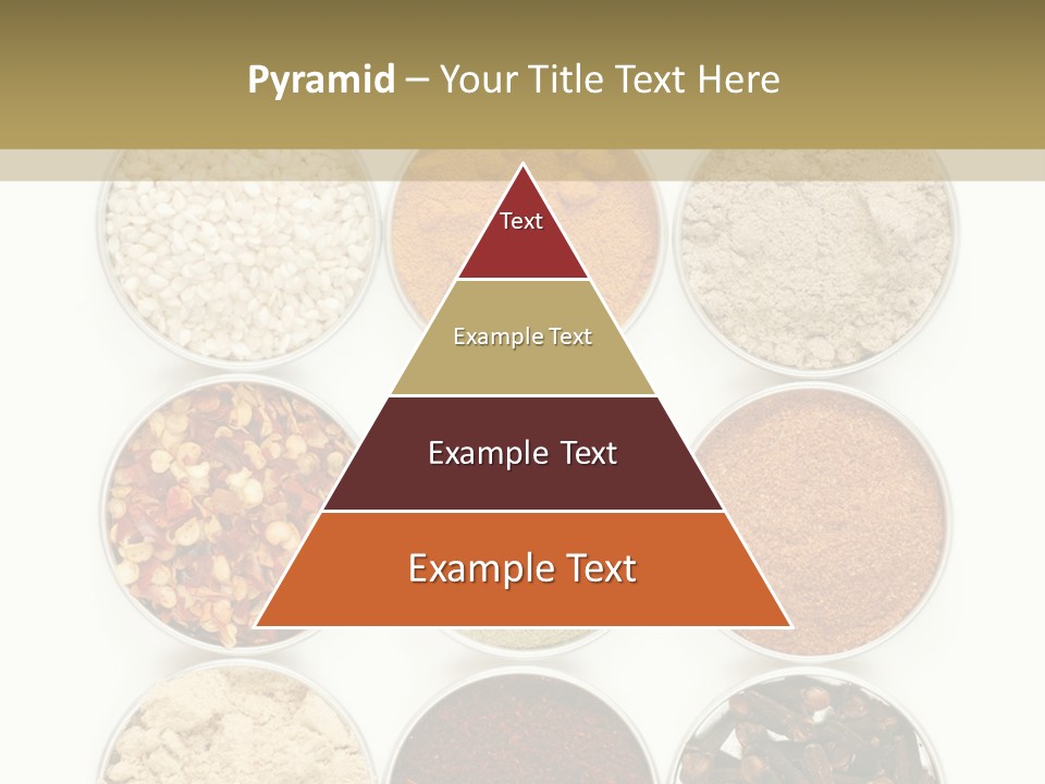 Flakes Metal Dill PowerPoint Template