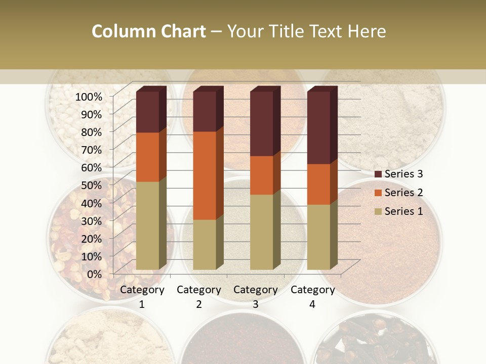 Flakes Metal Dill PowerPoint Template