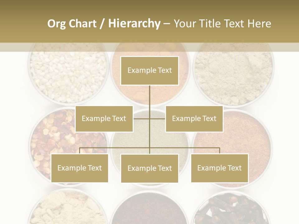 Flakes Metal Dill PowerPoint Template