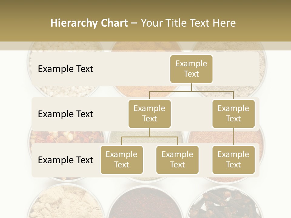 Flakes Metal Dill PowerPoint Template