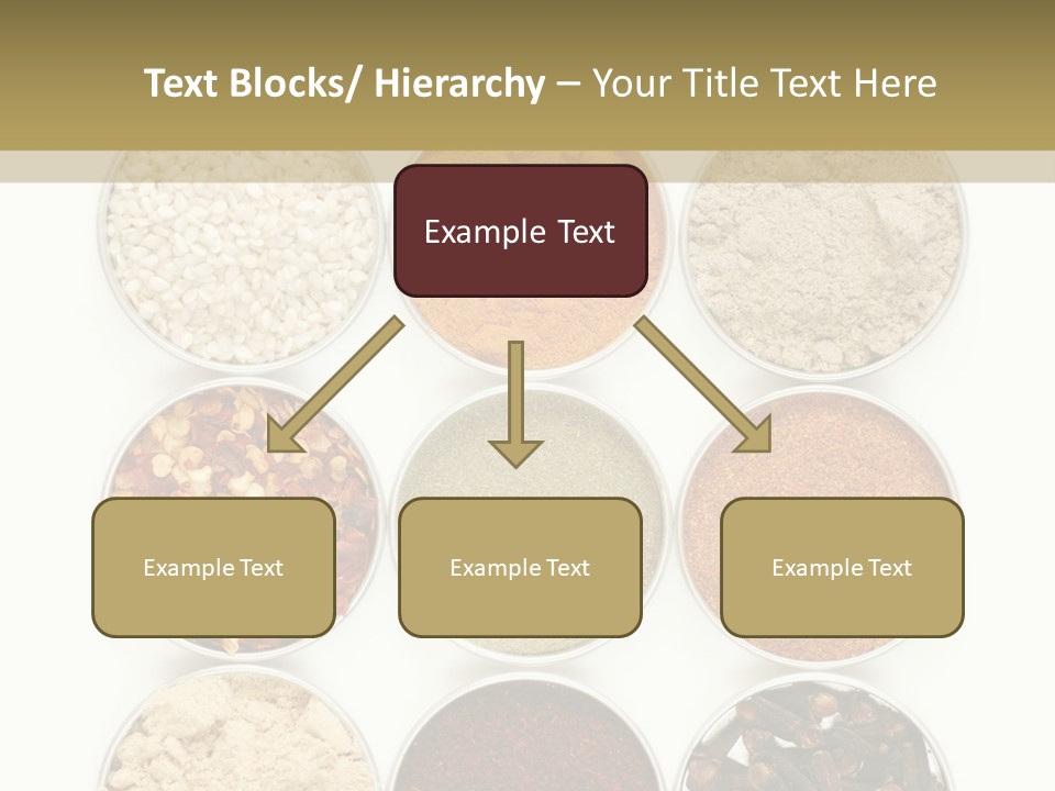 Flakes Metal Dill PowerPoint Template