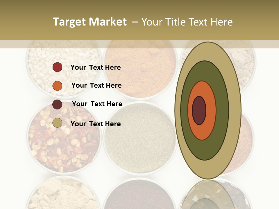 Flakes Metal Dill PowerPoint Template