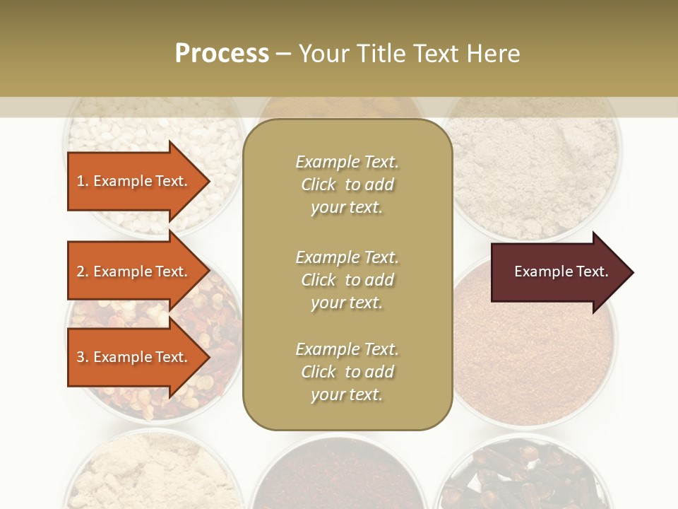 Flakes Metal Dill PowerPoint Template
