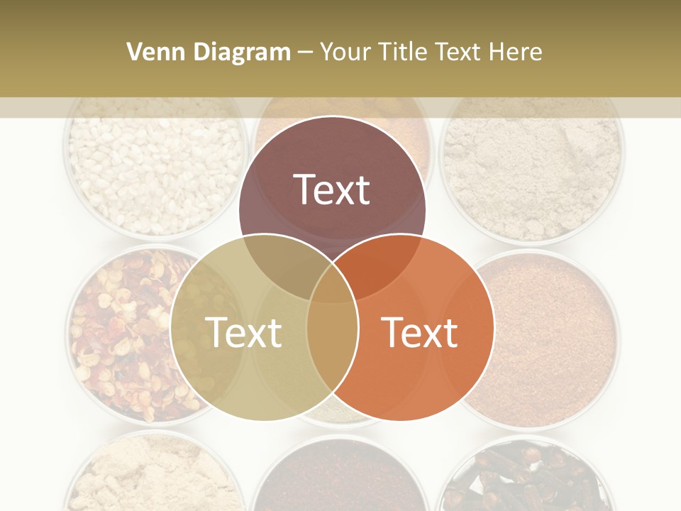 Flakes Metal Dill PowerPoint Template