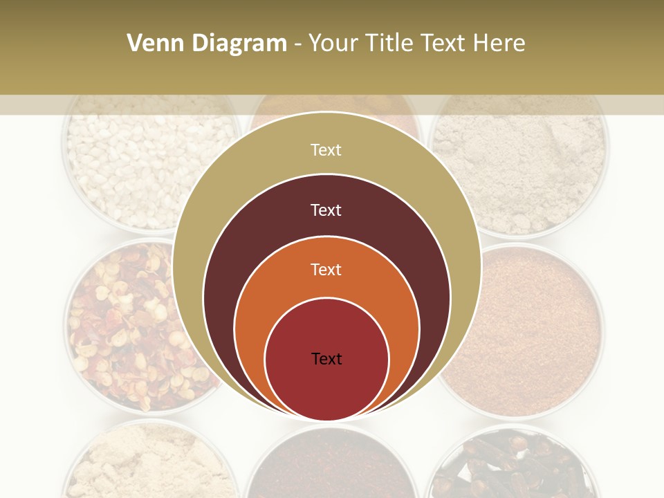 Flakes Metal Dill PowerPoint Template