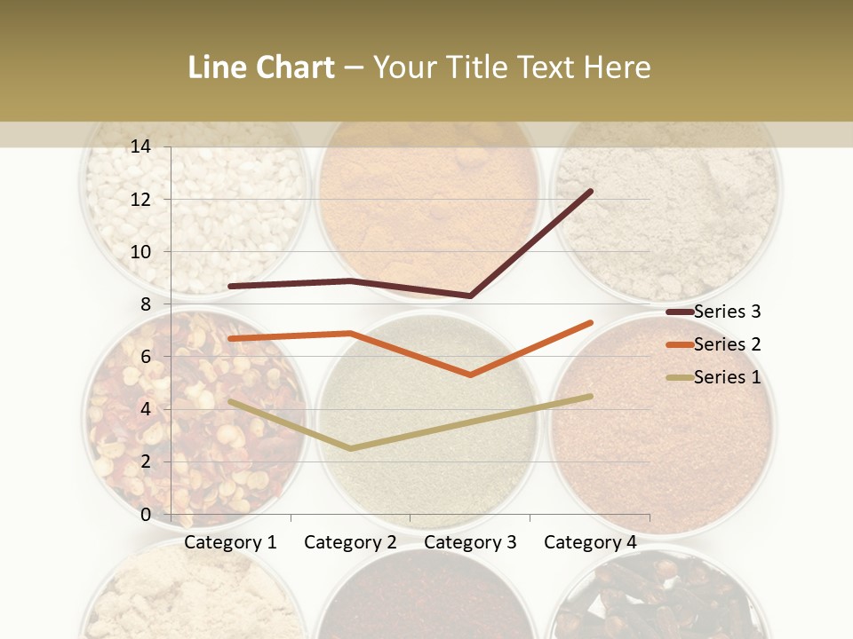 Flakes Metal Dill PowerPoint Template