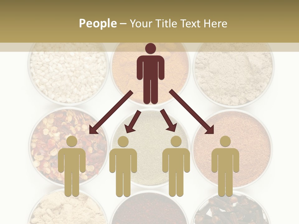 Flakes Metal Dill PowerPoint Template