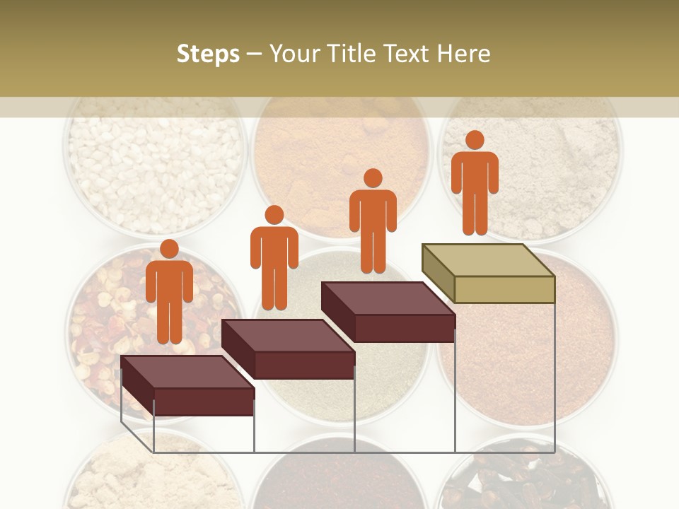 Flakes Metal Dill PowerPoint Template