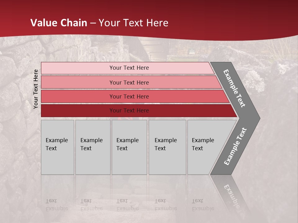 Trail Stone Picchu PowerPoint Template