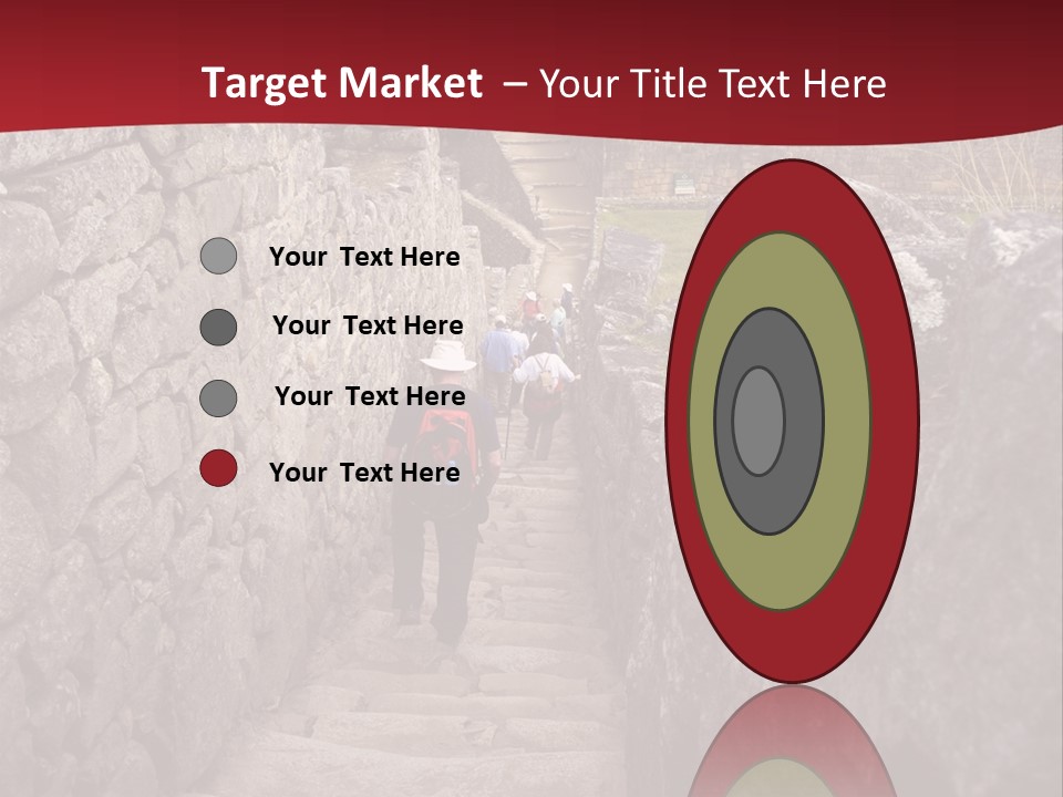 Trail Stone Picchu PowerPoint Template