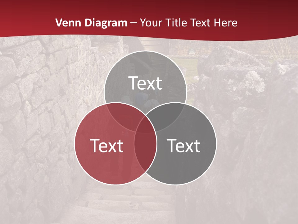 Trail Stone Picchu PowerPoint Template