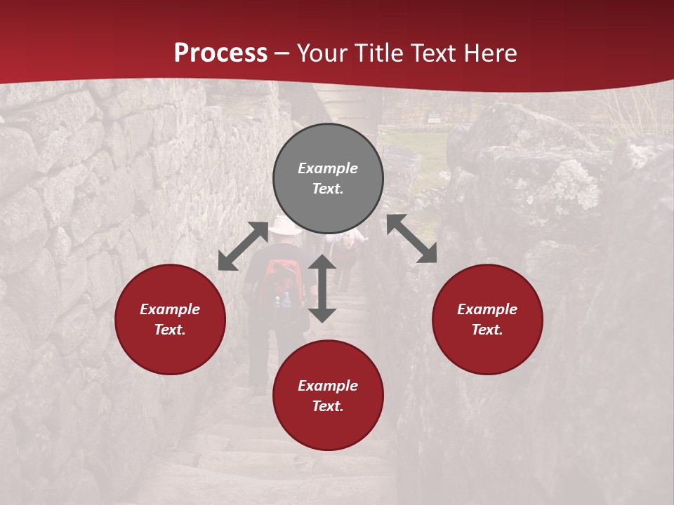 Trail Stone Picchu PowerPoint Template