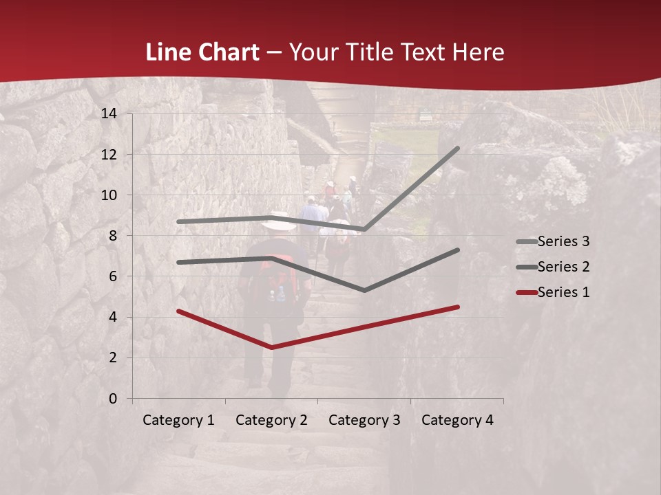 Trail Stone Picchu PowerPoint Template