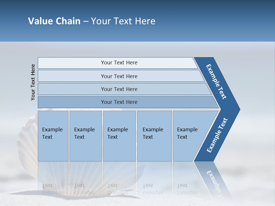 Getaway Shell Bay PowerPoint Template