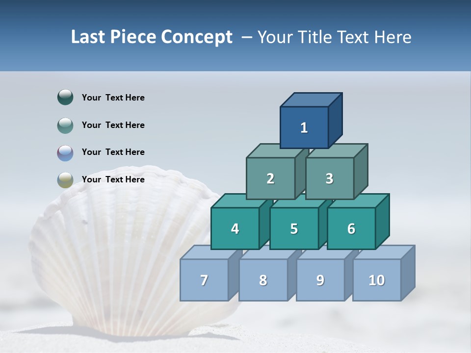 Getaway Shell Bay PowerPoint Template