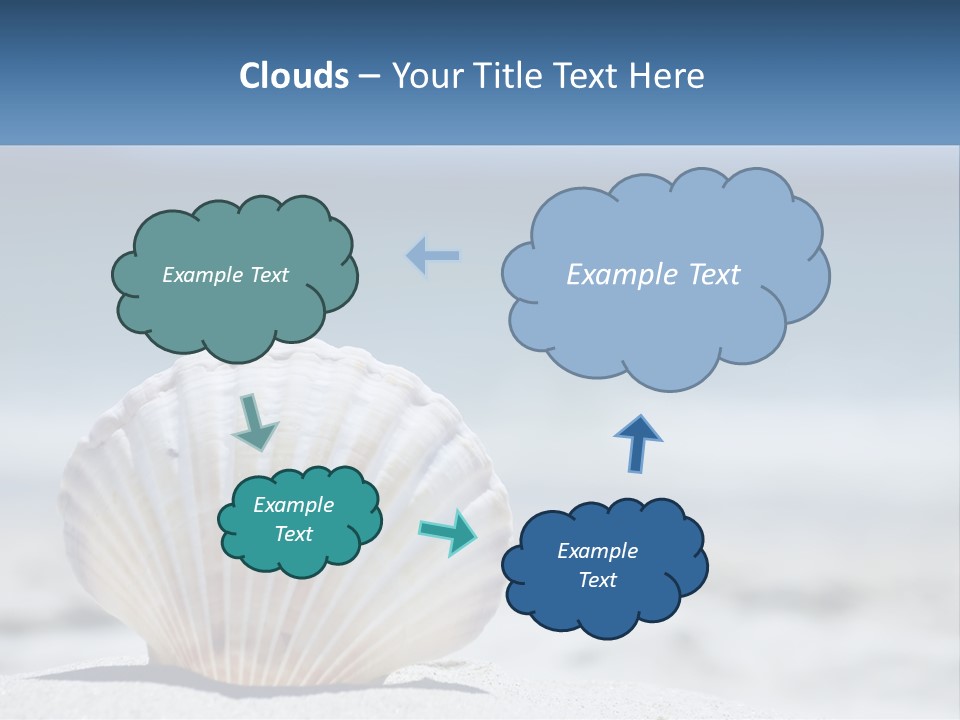 Getaway Shell Bay PowerPoint Template