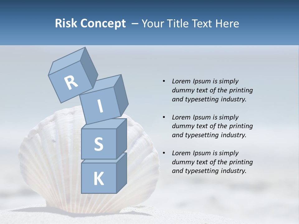 Getaway Shell Bay PowerPoint Template