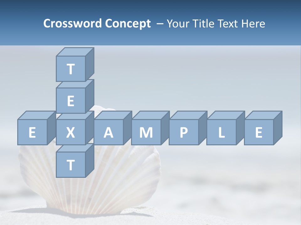 Getaway Shell Bay PowerPoint Template