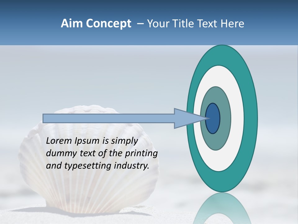 Getaway Shell Bay PowerPoint Template