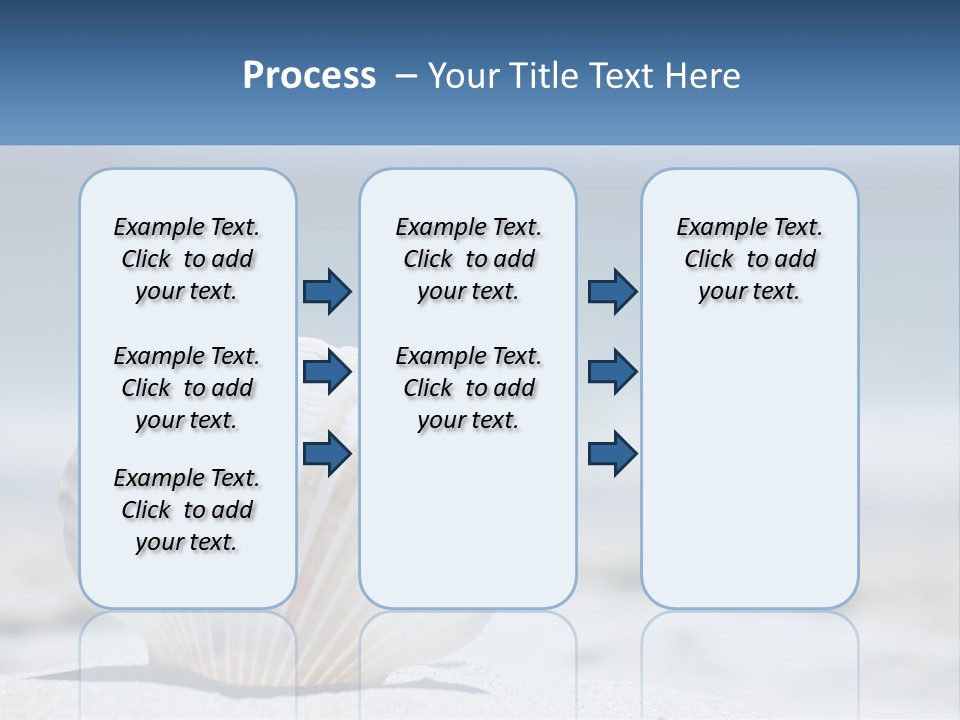 Getaway Shell Bay PowerPoint Template