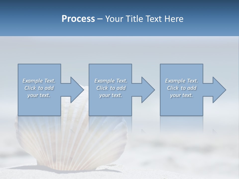 Getaway Shell Bay PowerPoint Template