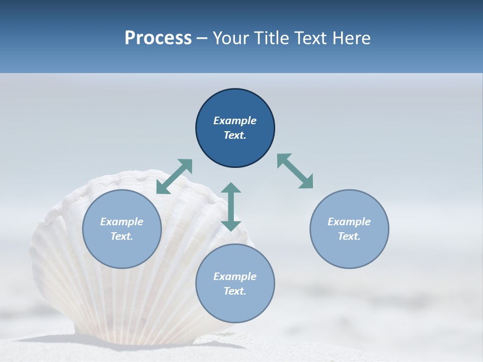 Getaway Shell Bay PowerPoint Template
