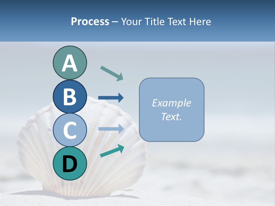 Getaway Shell Bay PowerPoint Template