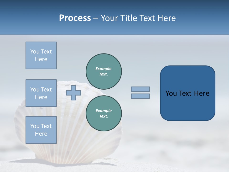 Getaway Shell Bay PowerPoint Template