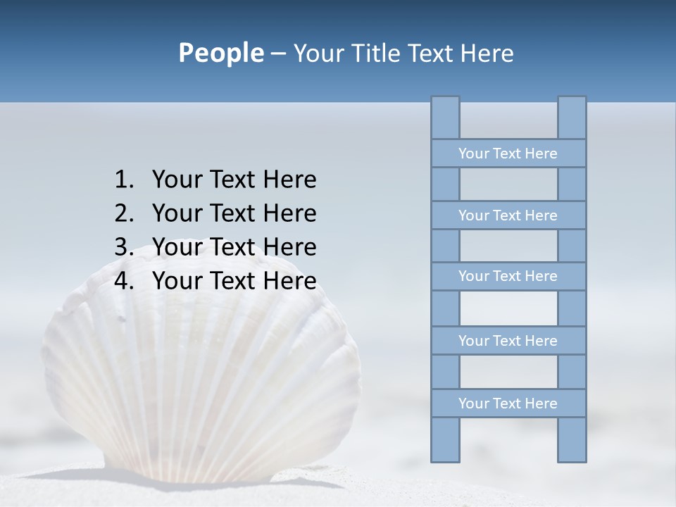 Getaway Shell Bay PowerPoint Template