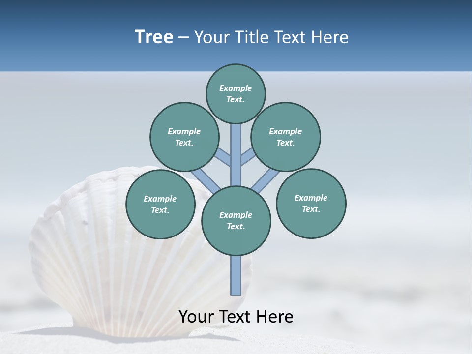 Getaway Shell Bay PowerPoint Template