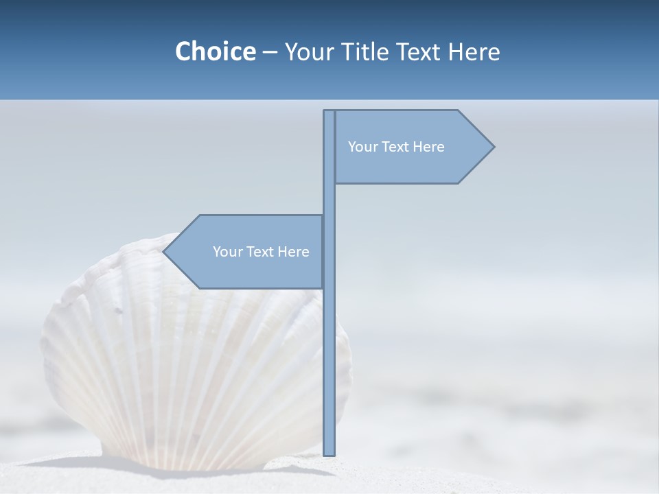 Getaway Shell Bay PowerPoint Template