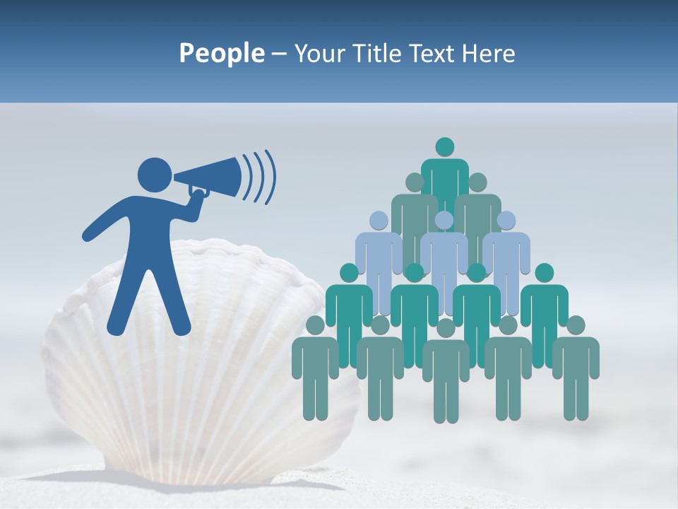 Getaway Shell Bay PowerPoint Template