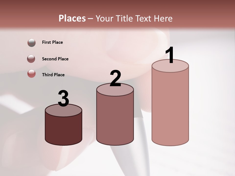 People Closeup Office PowerPoint Template