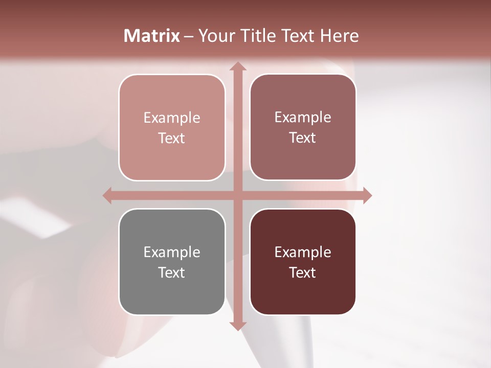 People Closeup Office PowerPoint Template
