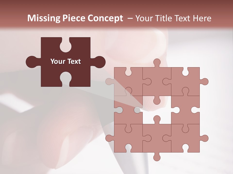 People Closeup Office PowerPoint Template