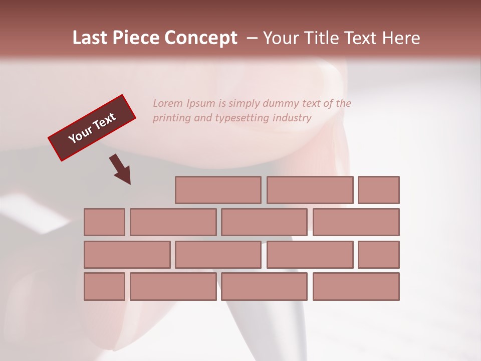 People Closeup Office PowerPoint Template