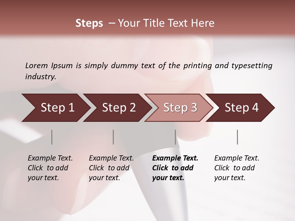 People Closeup Office PowerPoint Template