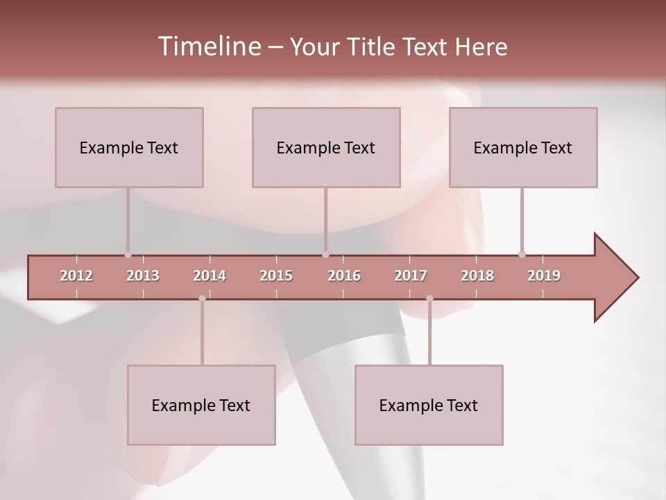 People Closeup Office PowerPoint Template
