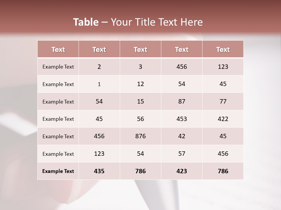 People Closeup Office PowerPoint Template