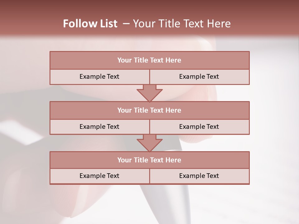 People Closeup Office PowerPoint Template