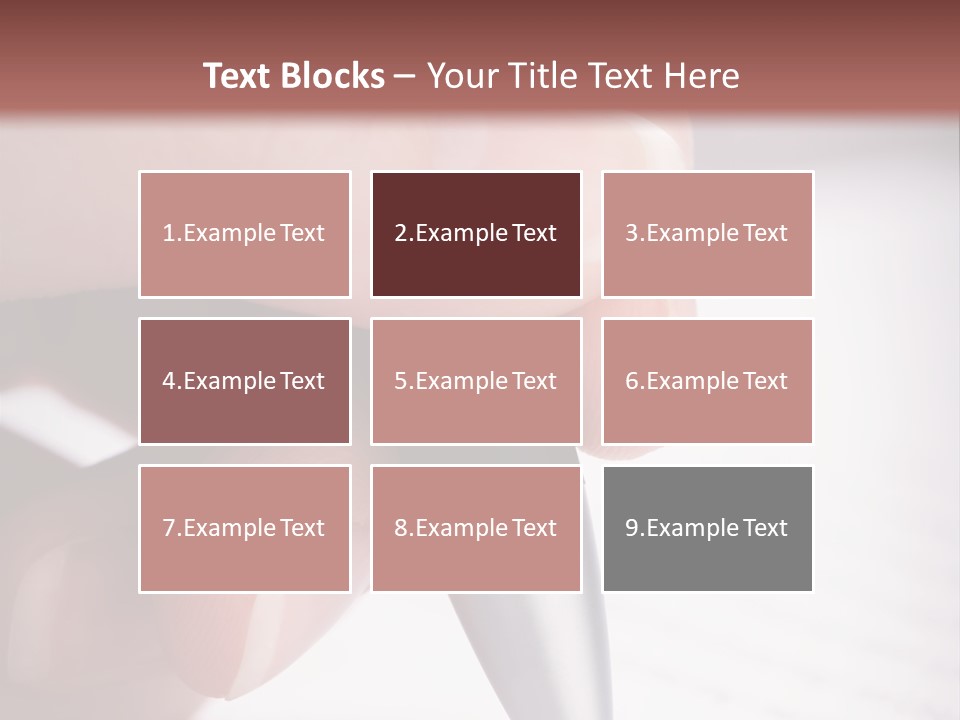 People Closeup Office PowerPoint Template