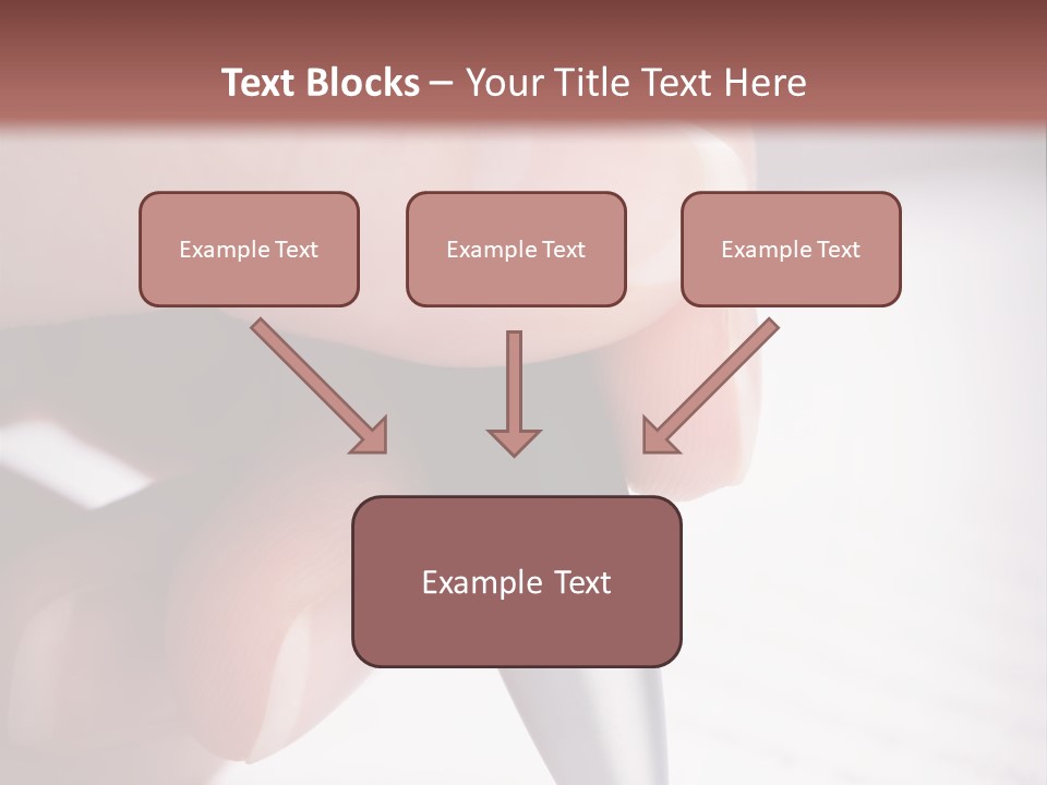 People Closeup Office PowerPoint Template