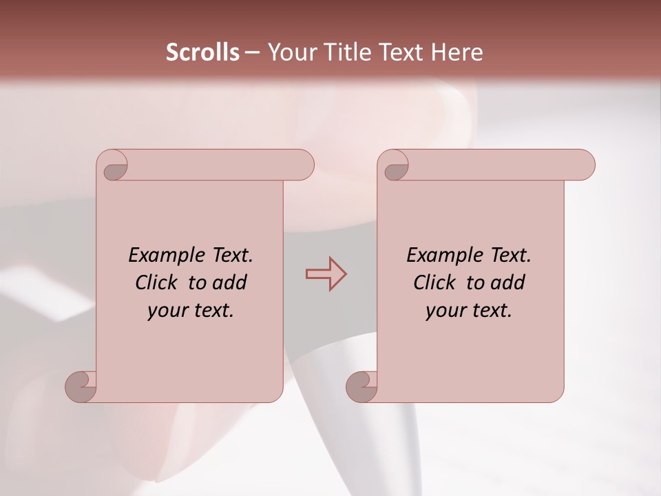 People Closeup Office PowerPoint Template