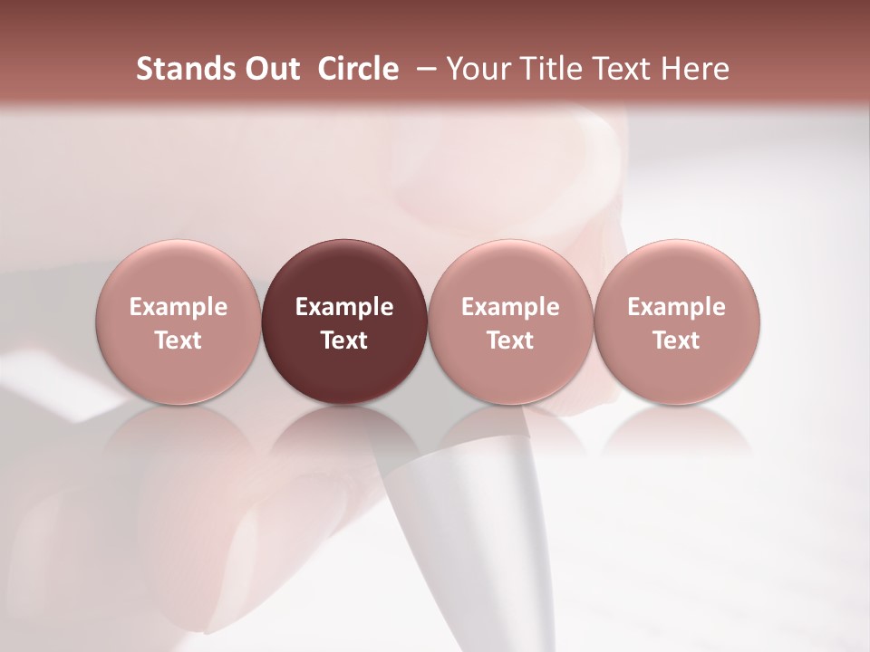 People Closeup Office PowerPoint Template