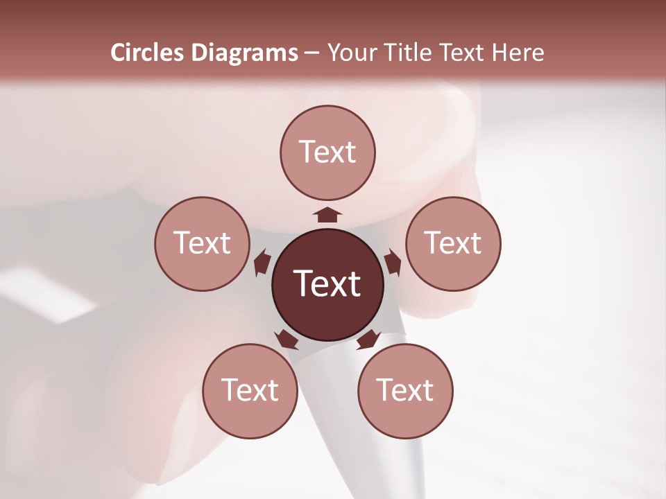 People Closeup Office PowerPoint Template