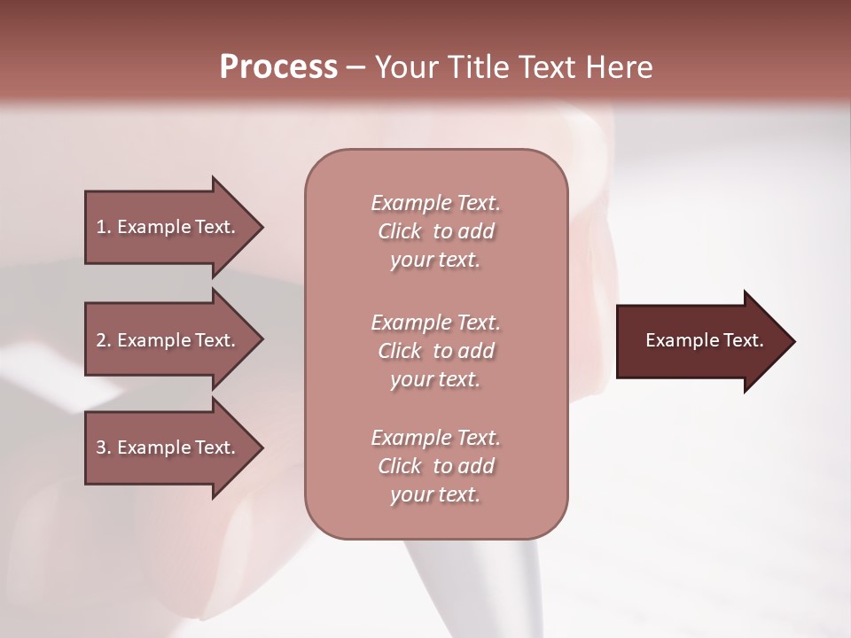 People Closeup Office PowerPoint Template