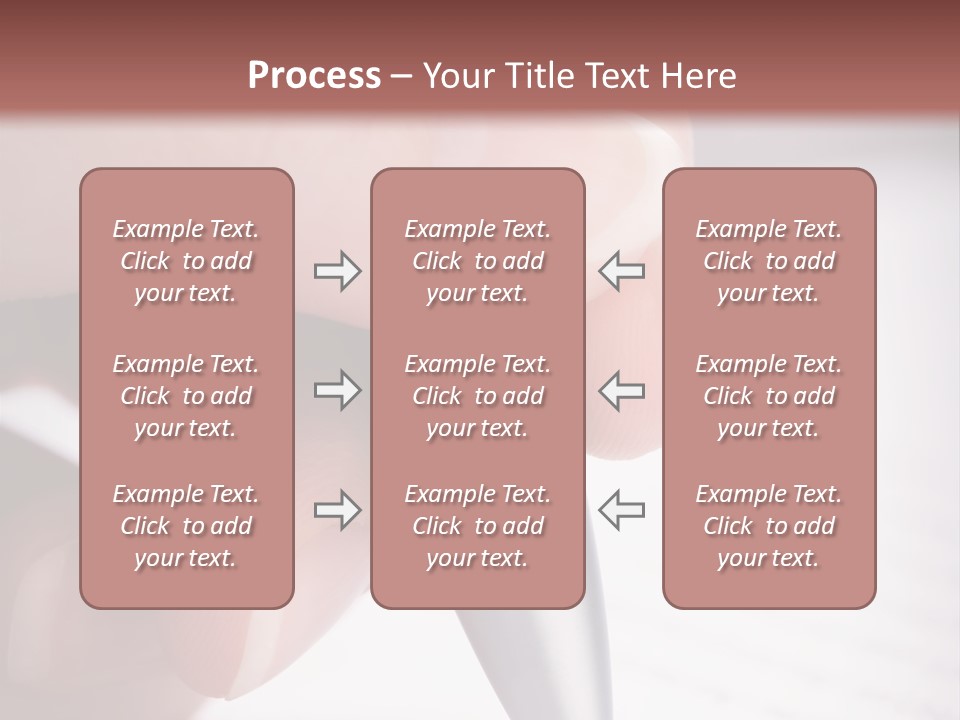 People Closeup Office PowerPoint Template